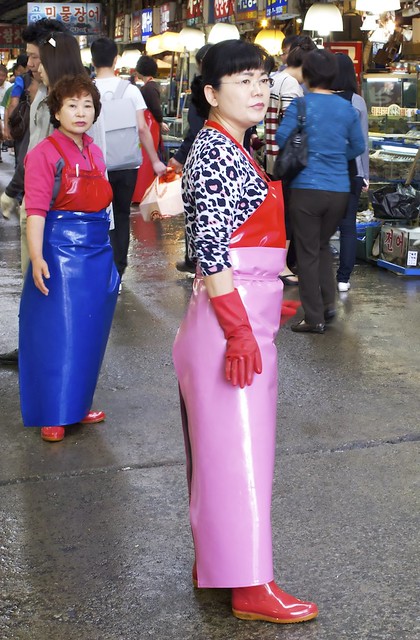 fashion week at the fish market