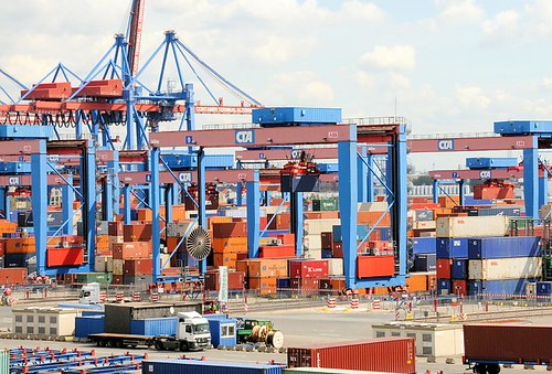 7518 Portalkräne auf dem Gelände des Container Terminals H… | Flickr