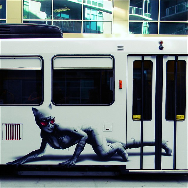 Catwoman on The Move
