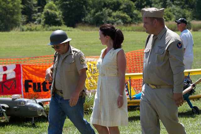 Adam Lilley's group really get into the spirit at Warbirds Over Delaware 2011