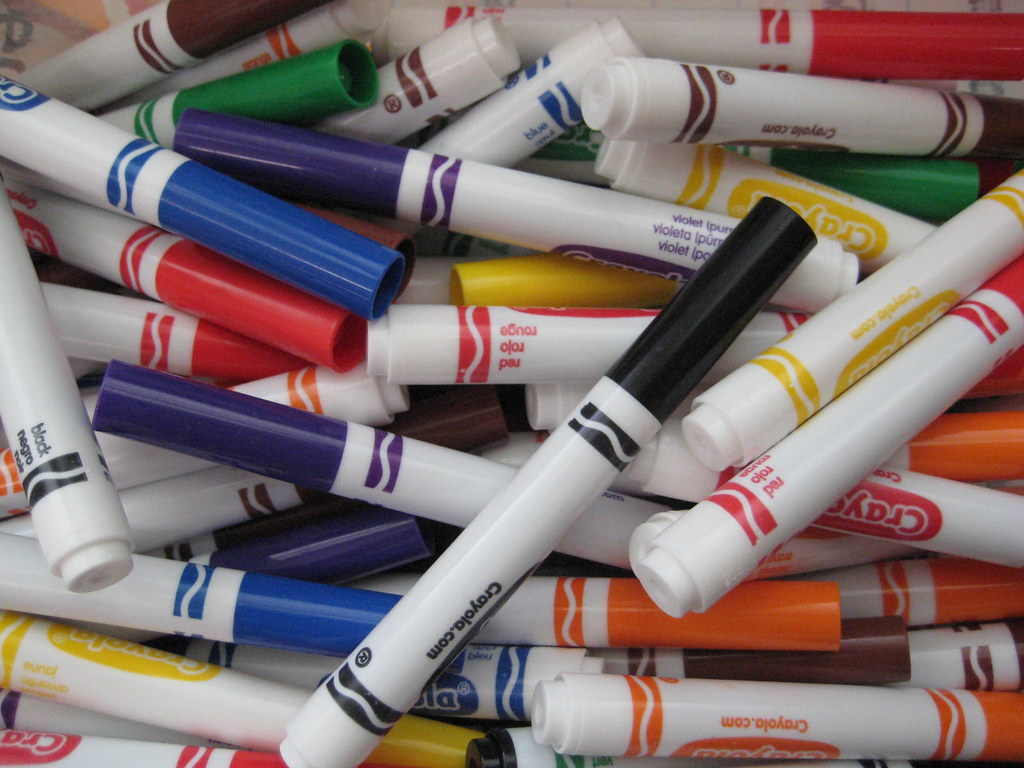 Markers, Every year I order a dozen of each color marker to…