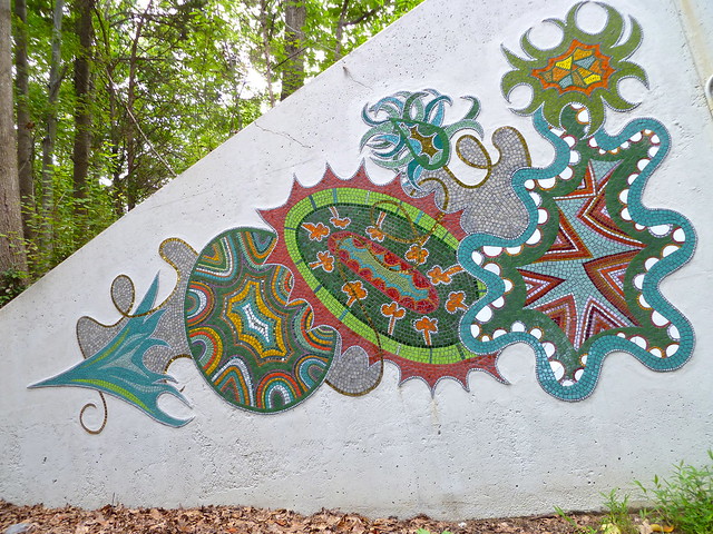 Colorful Mosaic on Glade Underpass