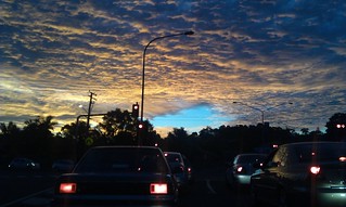 July Sky on the Commute Home