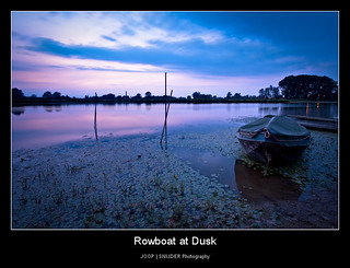 Rowboat at Dusk