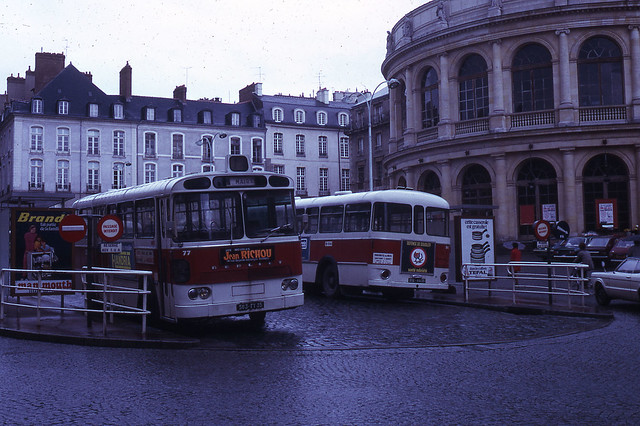 JHM-1974-0416 - Rennes, autobus Berliet