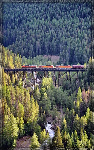 travel montana trains essex bnsf goatlicktrestle sheepcreektrestle sheepcreekfire