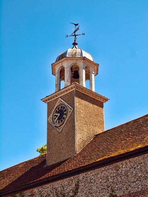 The Clock Tower at Littlecote House Hotel in Wiltshire