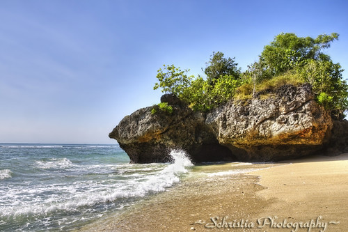 Padang Padang Beach in Bali