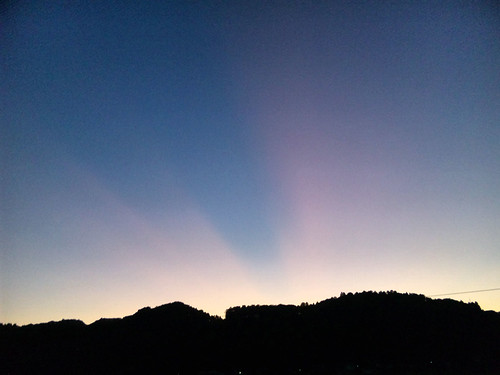 SH3J0086 by youkaine, 御宿駅sunset summer sky japan