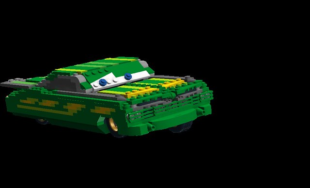 Green Ramone - Disney / Pixar 'Cars' Movie Character