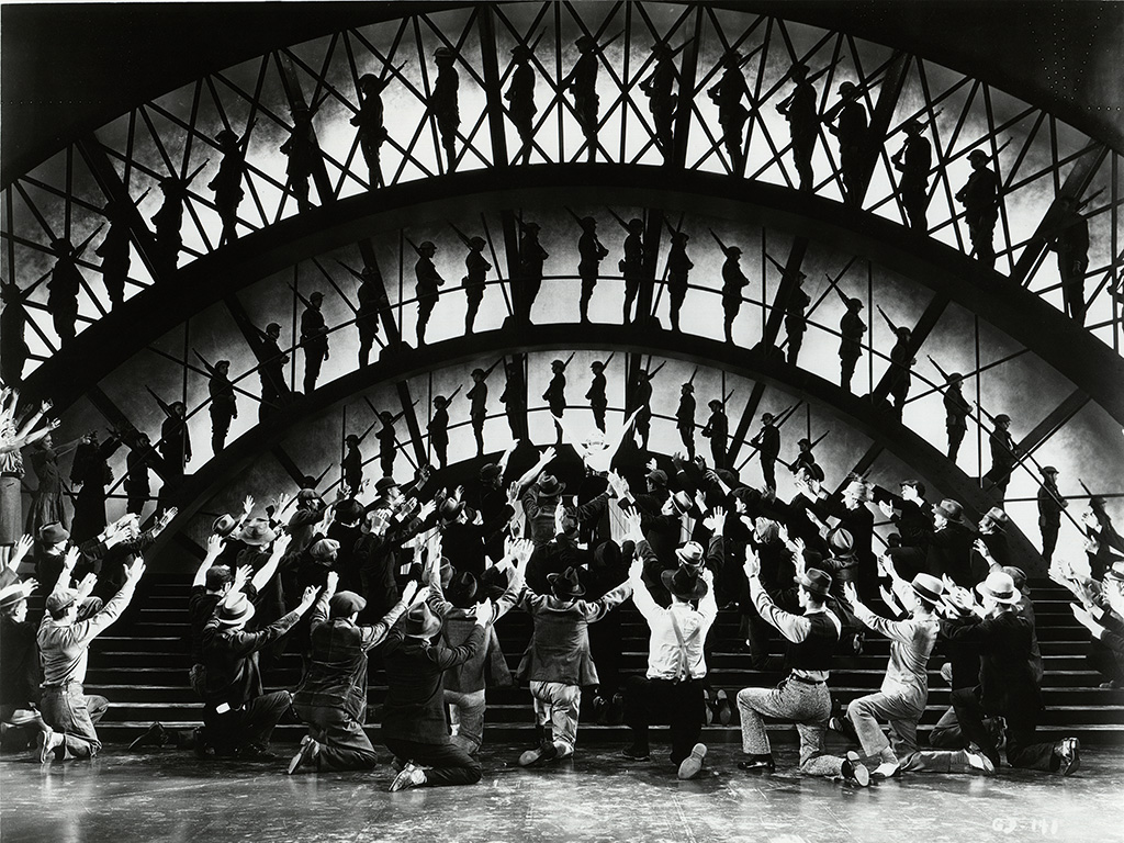 Gold Diggers of 1933, a still from the Busby Berkeley-direc…