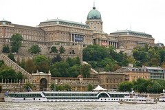 Buda Castle from the other side of the Danube