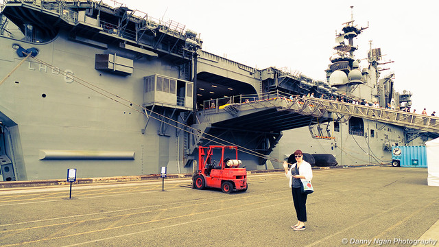 The USS Bonhomme Richard is one big boat