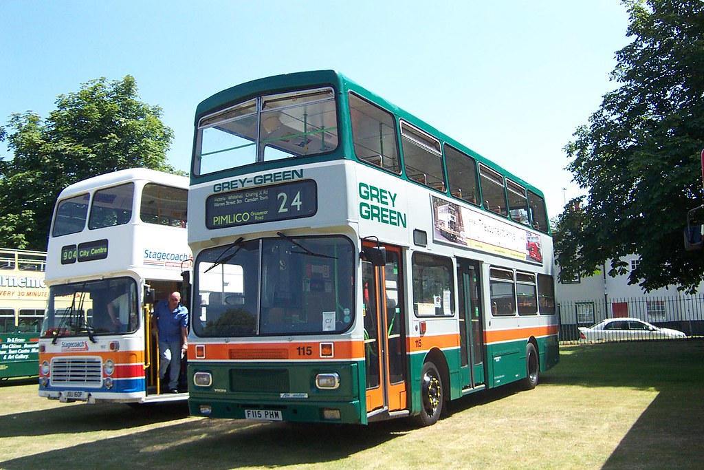 Arriva London 115 (F115 PHM) Alton Bus Rally 17/7/05