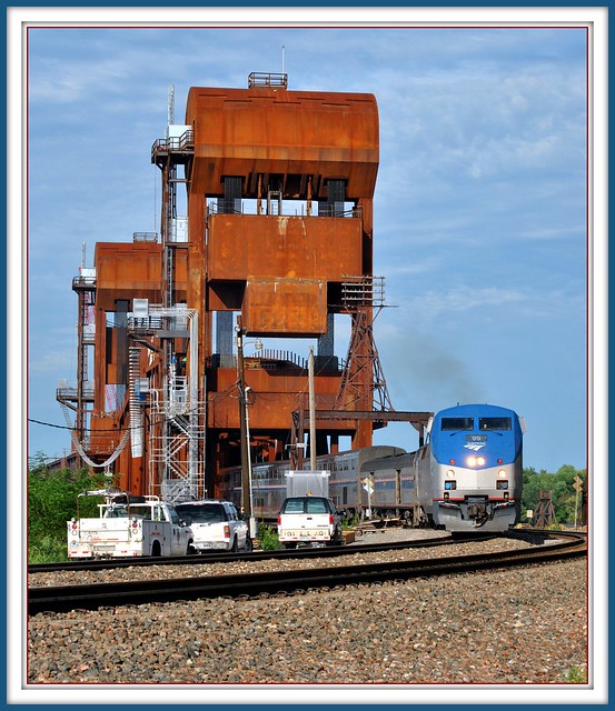 Westbound California Zephyr At Burlington Iowa