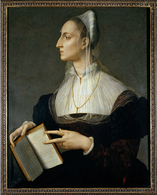 Bronzino - Portrait of Laura Battiferri