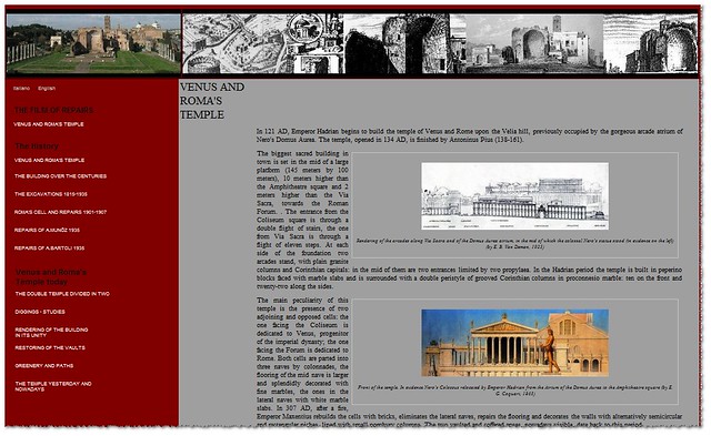 Rome, Venus and Roma's Temple: The History, Venus and Roma's Temple Today. SSBAR / MIBAC (2011).