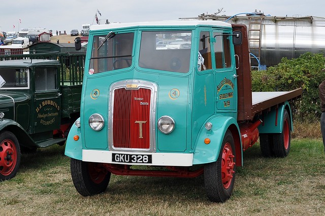 Allely's Transport - 1950 - Thornycroft Sturdy Diesel - GKU 328