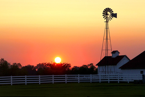 sunset windmill farm iowa