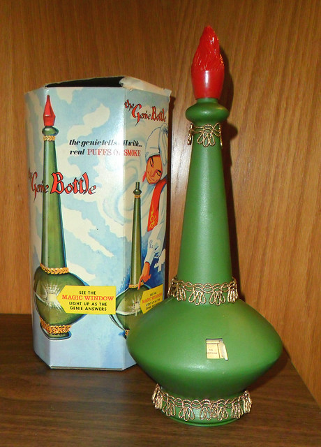 Magic Genie Bottle, This was released in the mid 1970s. Bac…