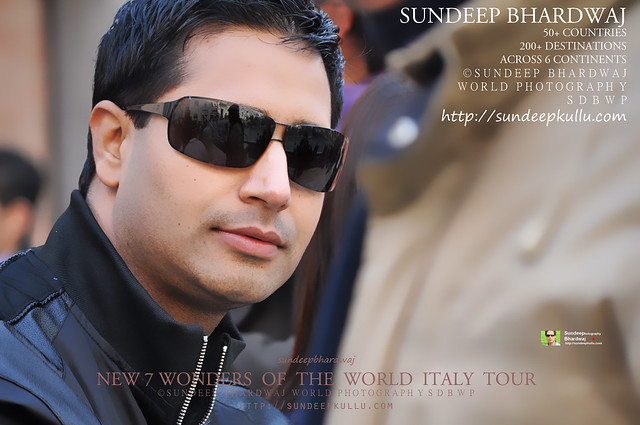 SUNDEEP IN ITALY NEW 7 WONDERS OF WORLD TOUR 2008-12-08 18_12_01 PROFILE 6 AWJ