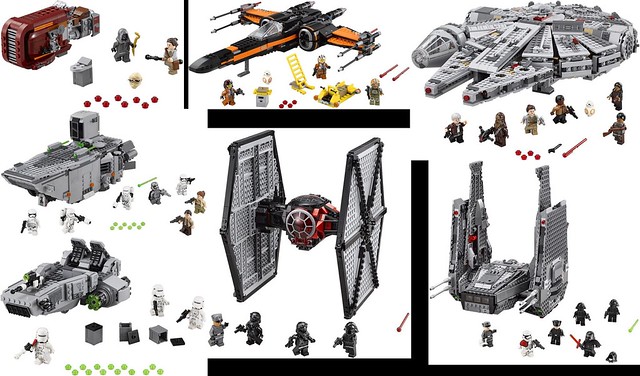 Lego Star Wars The Force Awakens Sets