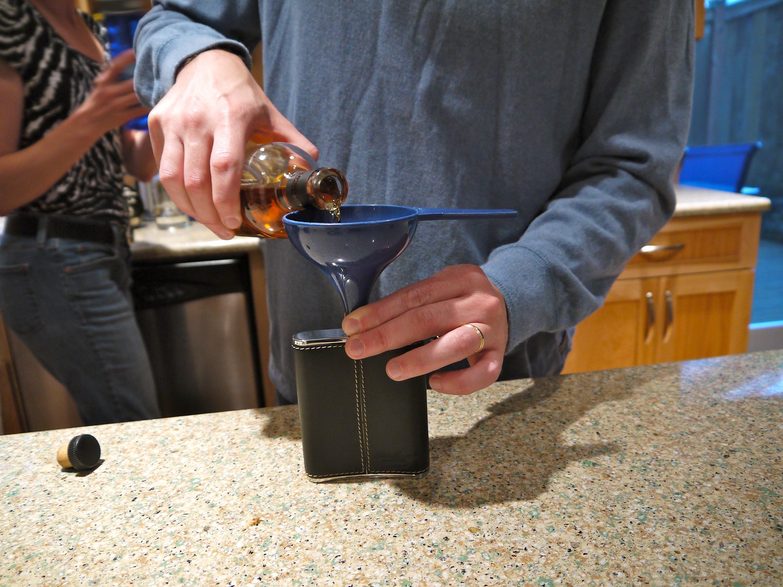 Funnel & flask