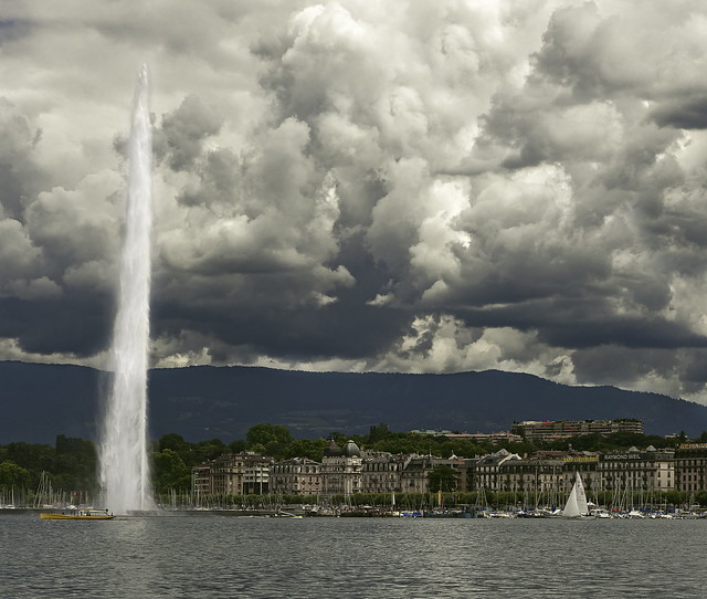 Rainy Geneva