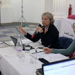 Speakers and participants presenting their website/activity during the meeting of the PSI Communication Action Network, Tunis, 31 October-4 November 2011