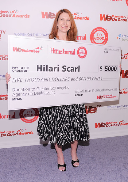 Hilari Scarl award donated to GLAD