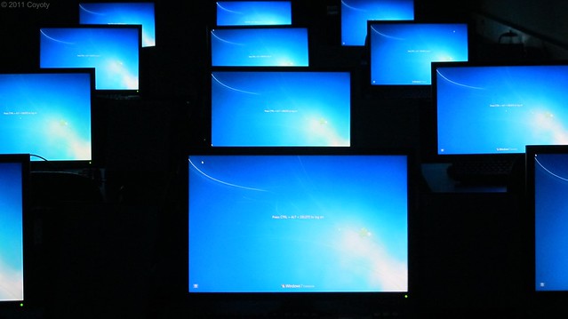 Blue Screens of Life