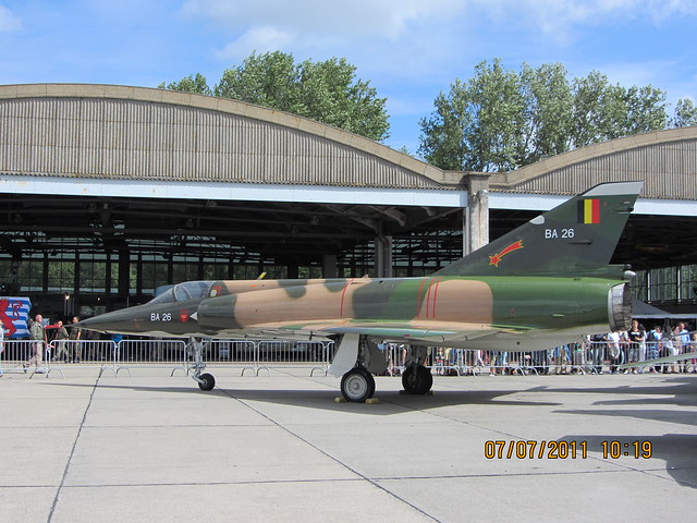 Mirage III Static Display Koksijde Belgium 2011