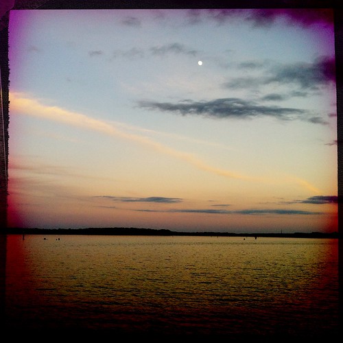 pink sunset sky nature water mississippi jackson reservoir fullmoon southern thesouth iphone rossbarnettreservoir brandonms hipstamatic