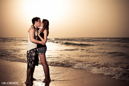 light sea sun love beach water canon reflections eos evening sand kissing couple photoshoot 60d