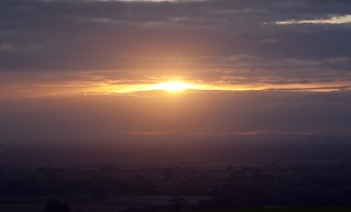 Sunset 25th October 2011