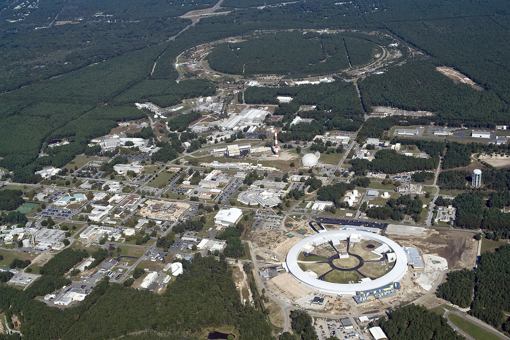 Aerial View of Brookhaven National Laboratory, Aerial view …