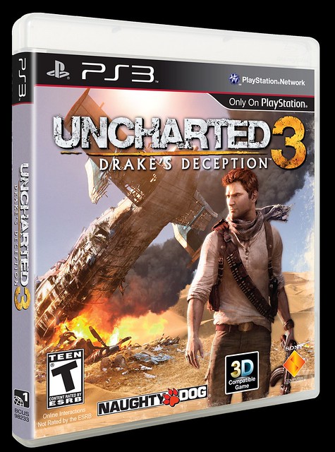 Jogo Uncharted 3 Drake's Deception - Ps3 - Física - Original