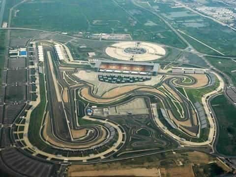 F1 Buddha circuit  India from Black Berry.
