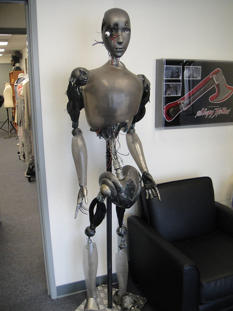 The Prop Store of London - LA - damaged robot from I, Robot