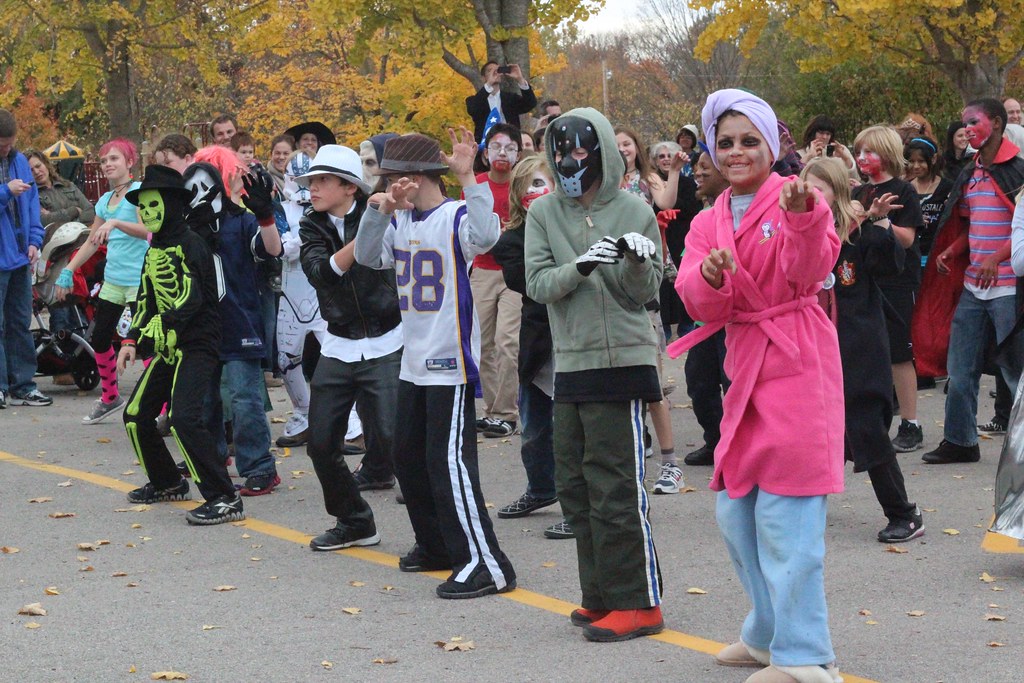 Thriller! | Ilana's school Halloween parade | Abeer Hoque | Flickr
