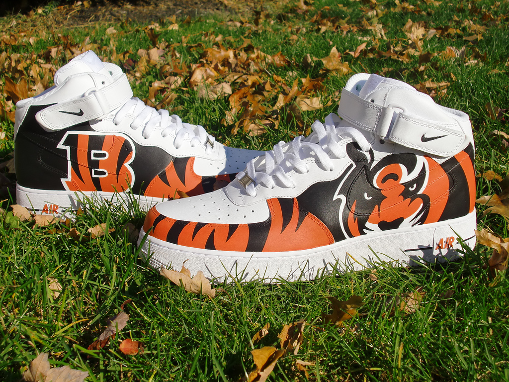 nike bengals shoes