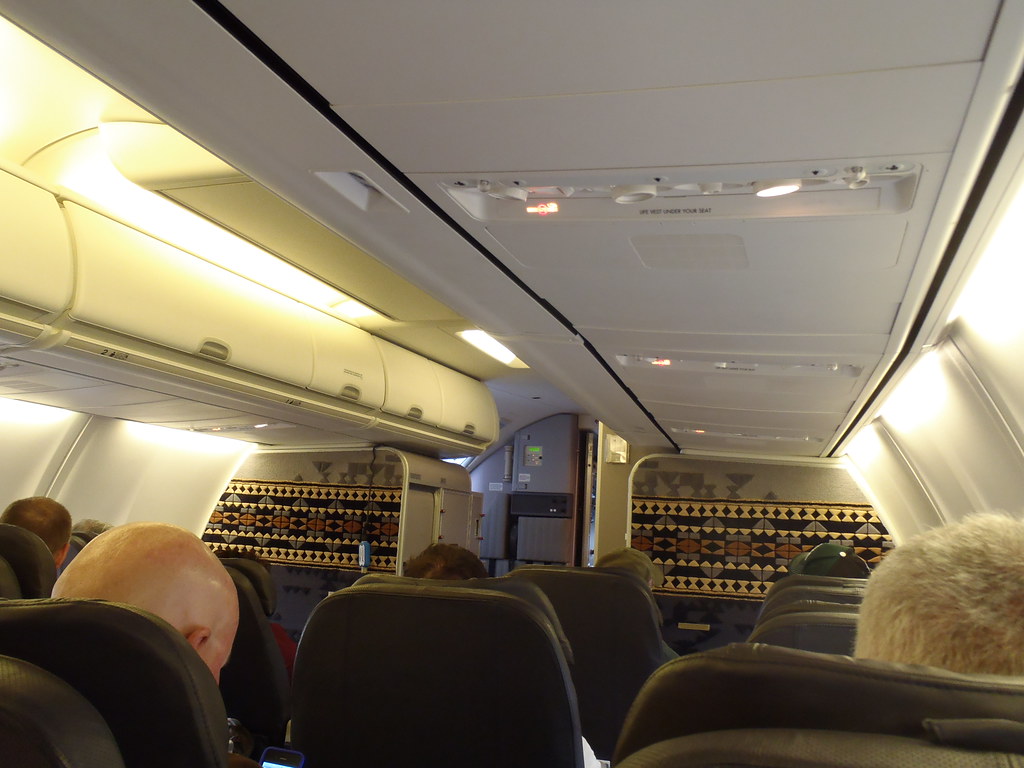 First Class In An Alaska Airlines Boeing 737 800 Sorry For