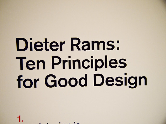 Dieter Rams: Ten Principles for Good Design