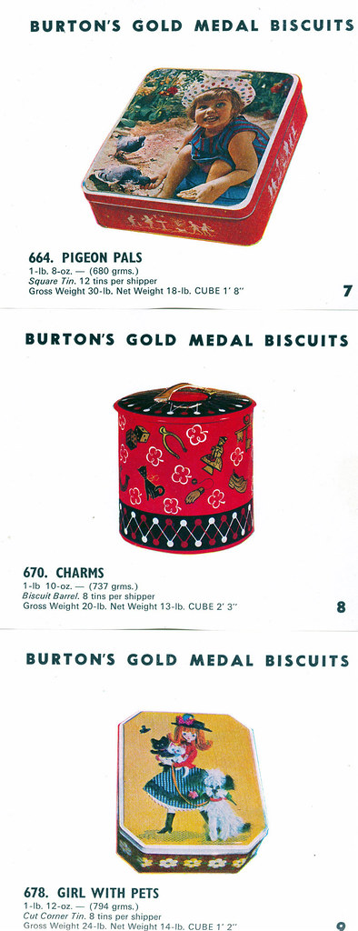 Burtons Christmas Tins Export Catalogue 1969 Pages 7-9 | Flickr