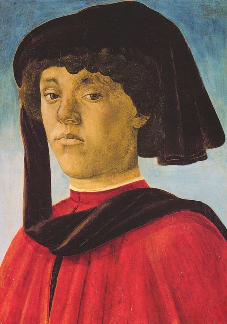 Sandro Botticelli, Bildnis eines Jünglings (Portrait of a young man)