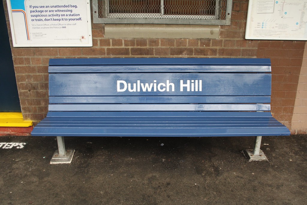 Seat at Dulwich Hill
