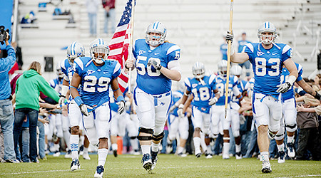 MTSU "Salute to Armed Services" Blue Raiders