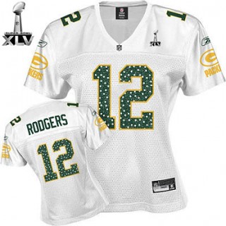 white aaron rodgers jersey womens