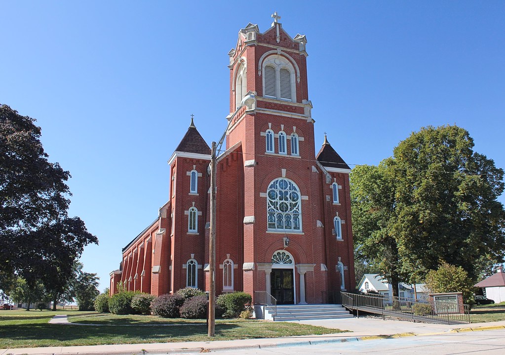 St. Stephen's Catholic Church - Exeter, NE | Built in the Ro… | Flickr
