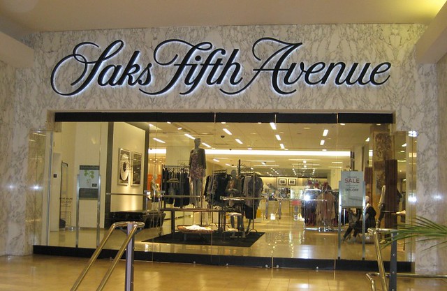 Saks Fifth Avenue Boston new skinny logo | Boston visitors b… | Flickr